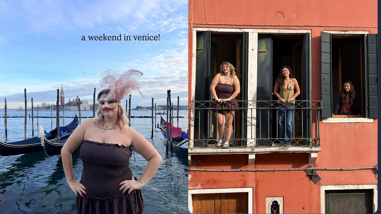 venice carnival weekend!! study abroad vlog!!
