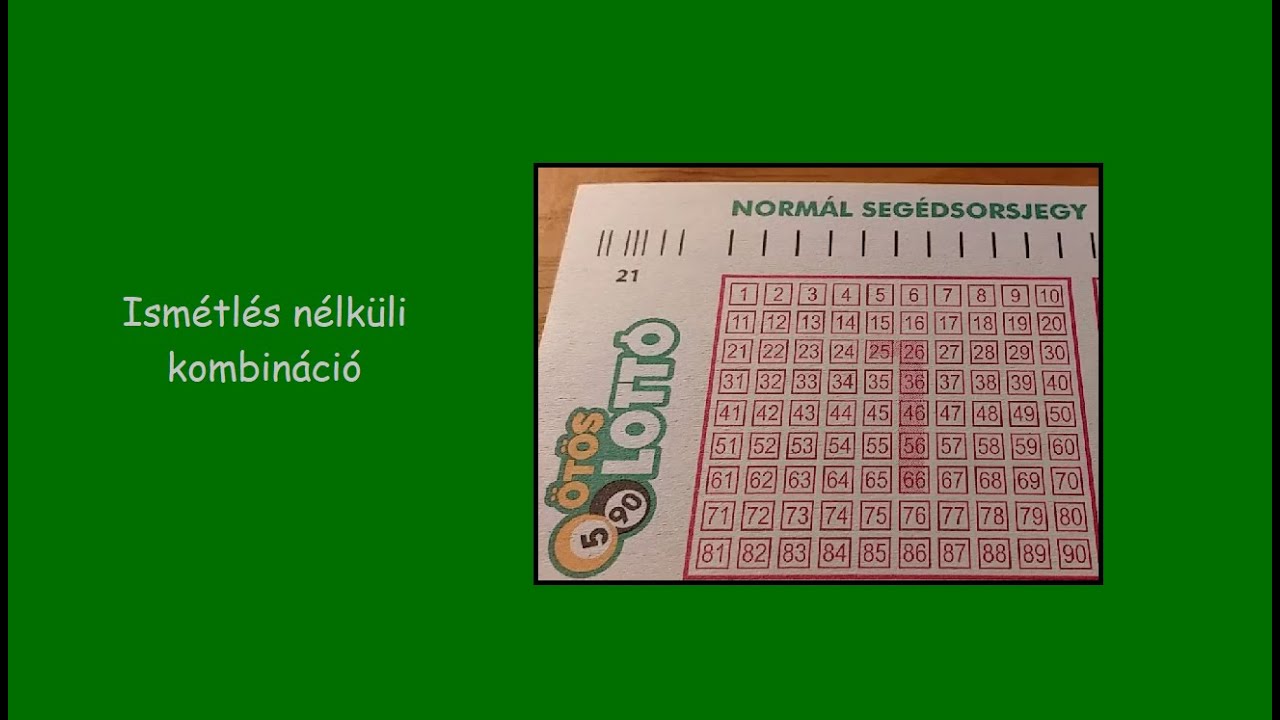 MATEK 11. osztály - Ismétlés nélküli kombináció