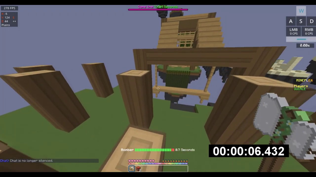 Mineplex: Dragon Escape Skylands Disruptor Speedrun | 59.766