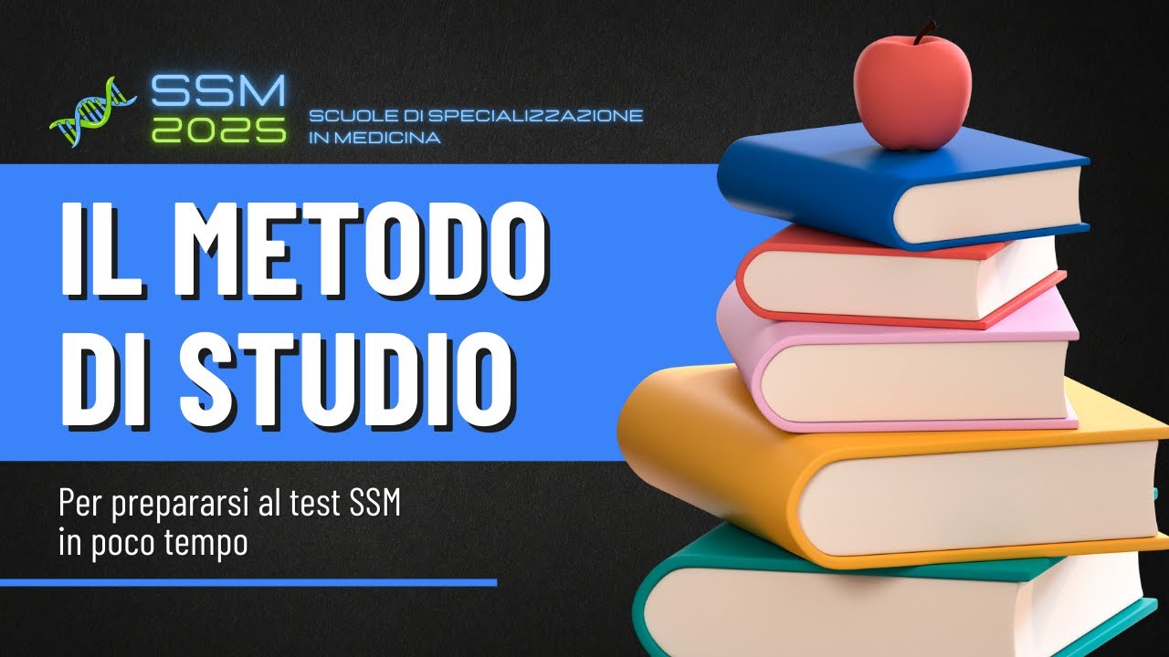 Il METODO DI STUDIO definitivo per il concorso SSM (se hai poco tempo)