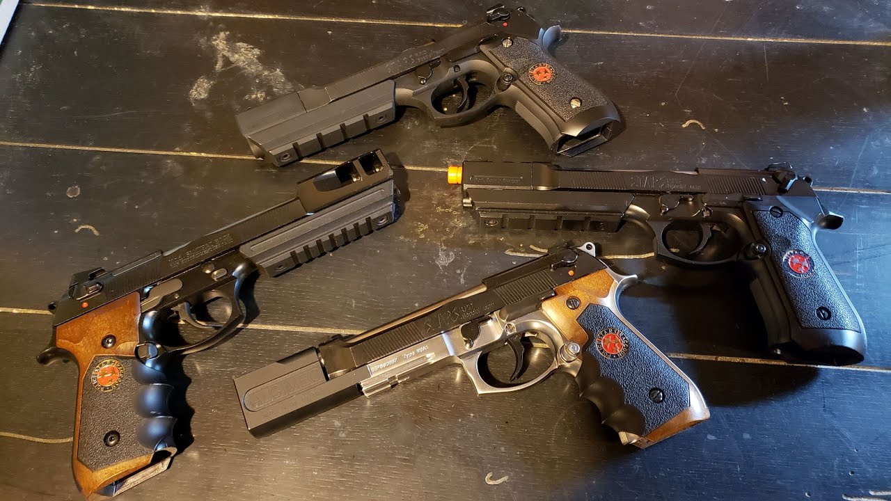 WE Tech Biohazard M9 Series Airsoft Pistols - Overview