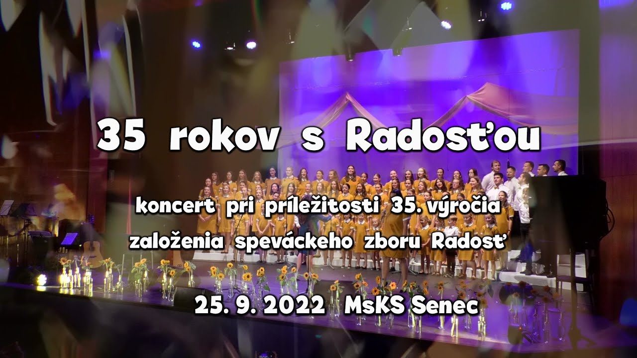 35 rokov s Radosťou - 25.9.2022 MsKS Senec