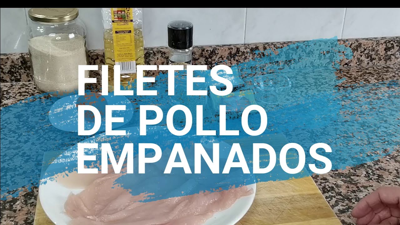 FILETES DE POLLO EMPANADOS, COCINA PA COLEGAS 😎😎😎💖💖😉😉💪💪