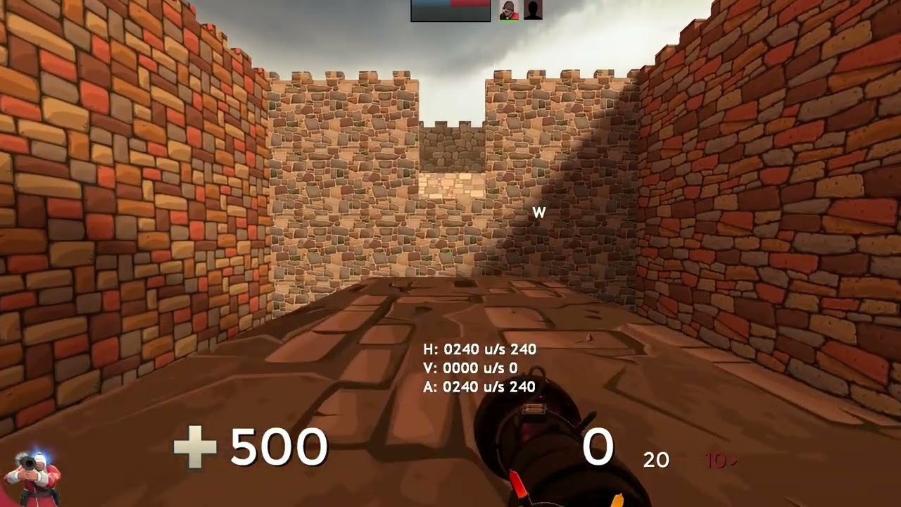TF2  jump_bb_knightmare a5 - Beggars Bazooka Map Run (Segmented)