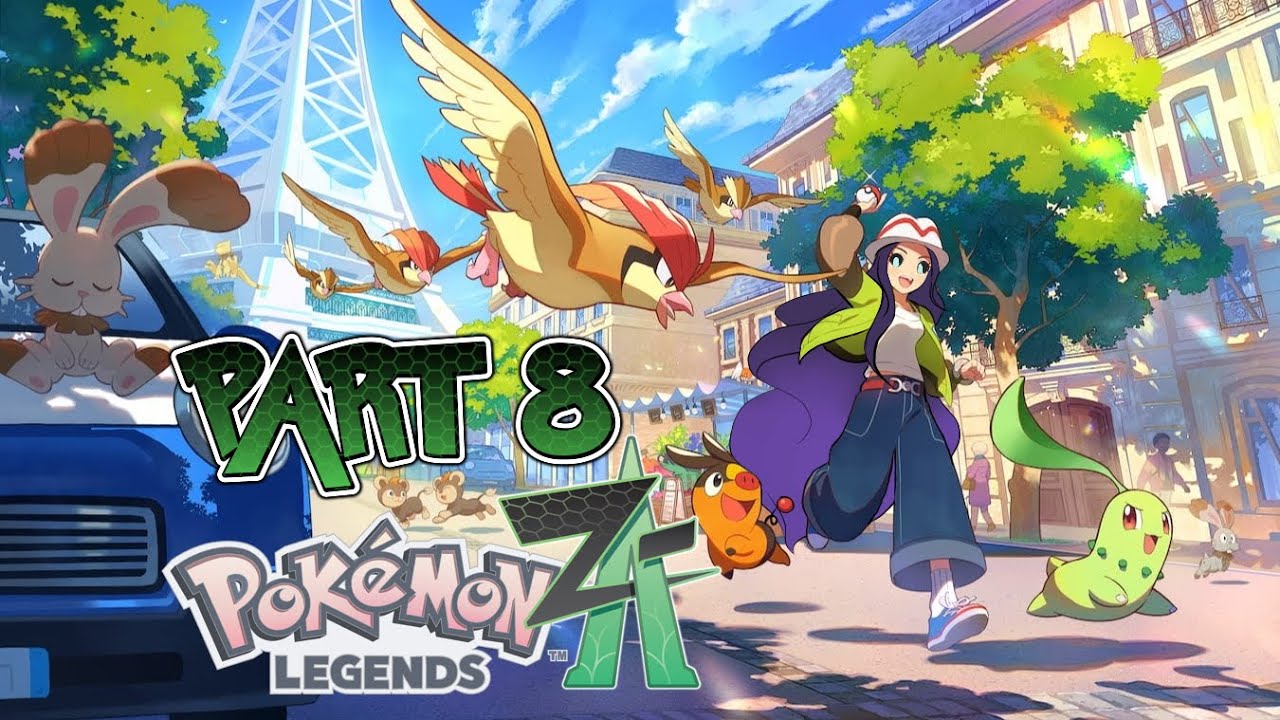 Gilded Siren plays Pokémon Legends Z-A! (part 8)