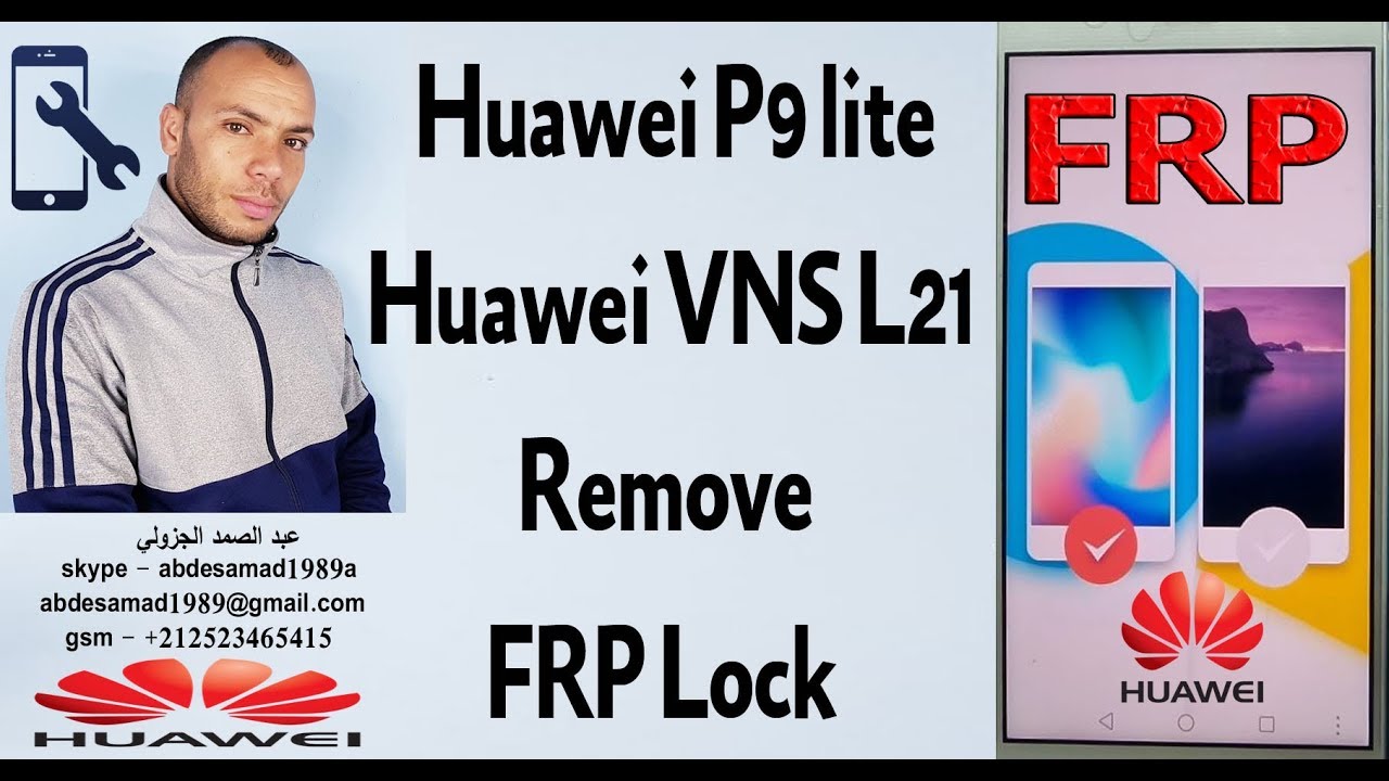 Huawei P9 lite VNS L21 Bypass google Remove FRP Lock