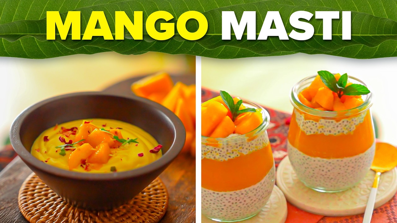 Mango Dessert Recipes You Must Try Ft. @homegupshup | GIVEAWAY