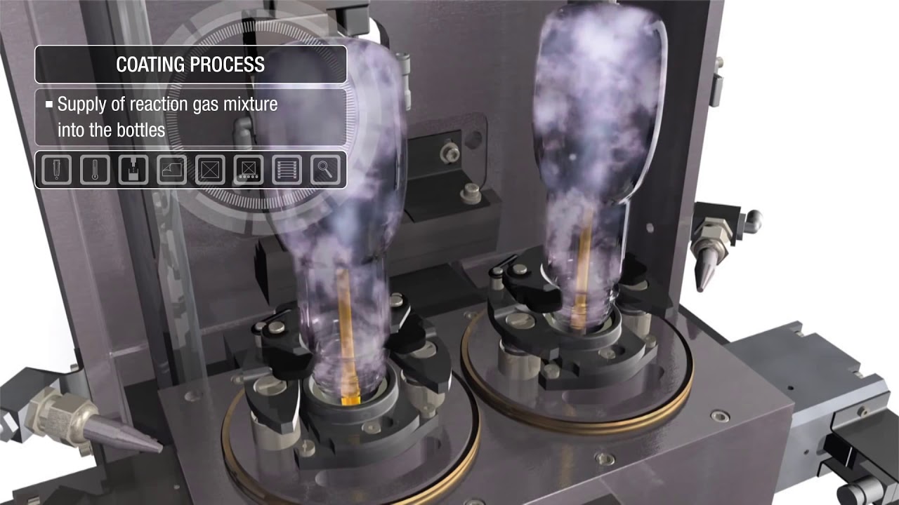 Plasma-based Coating PET Bottle