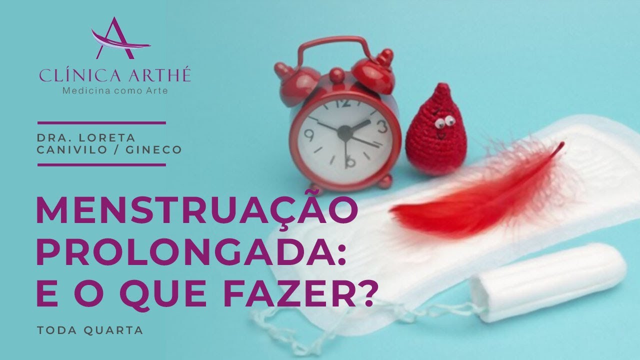 Menstrua&ccedil;&atilde;o prolongada: o que fazer?