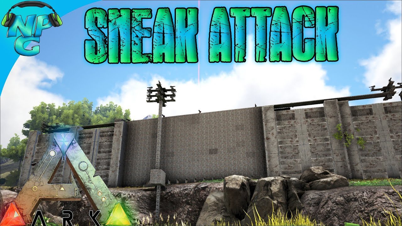 World War ARK - 2 Man Sneak Attack Raid on the Cliff Side Base! E12 ARK Survival Evolved