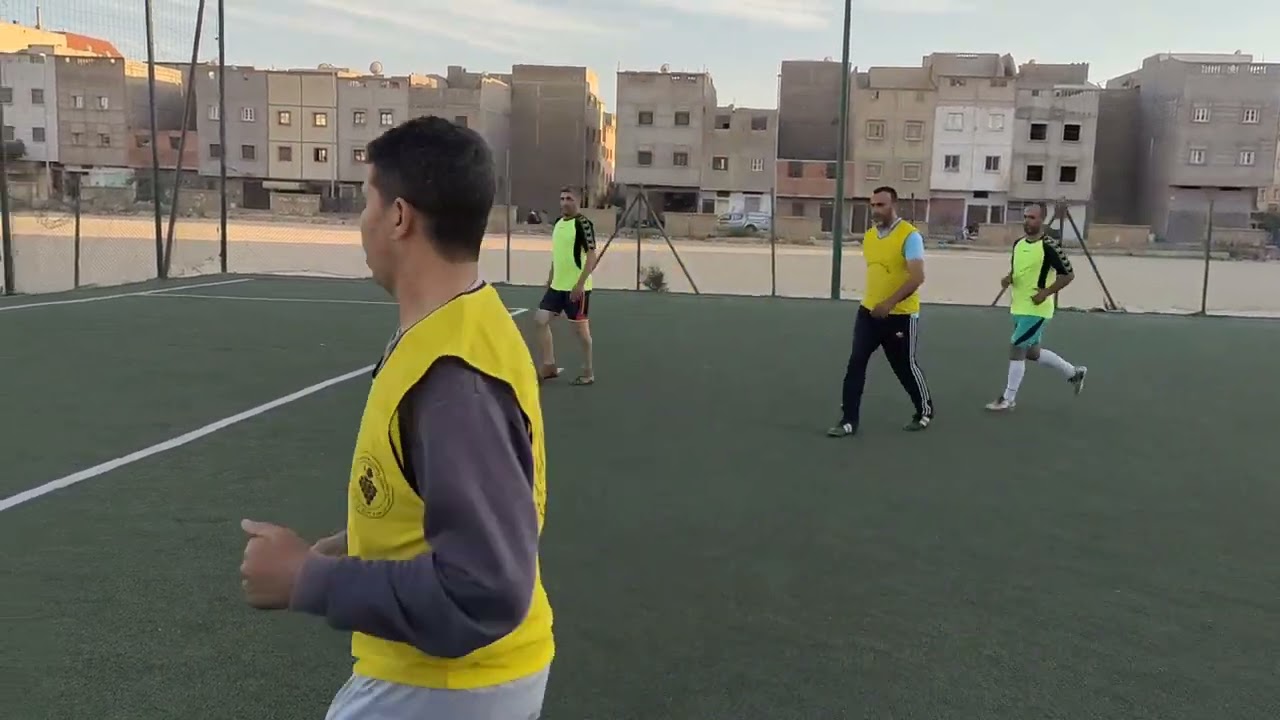 مباراة ودية بين شباب أموني بملعب القرب أسفي أموني