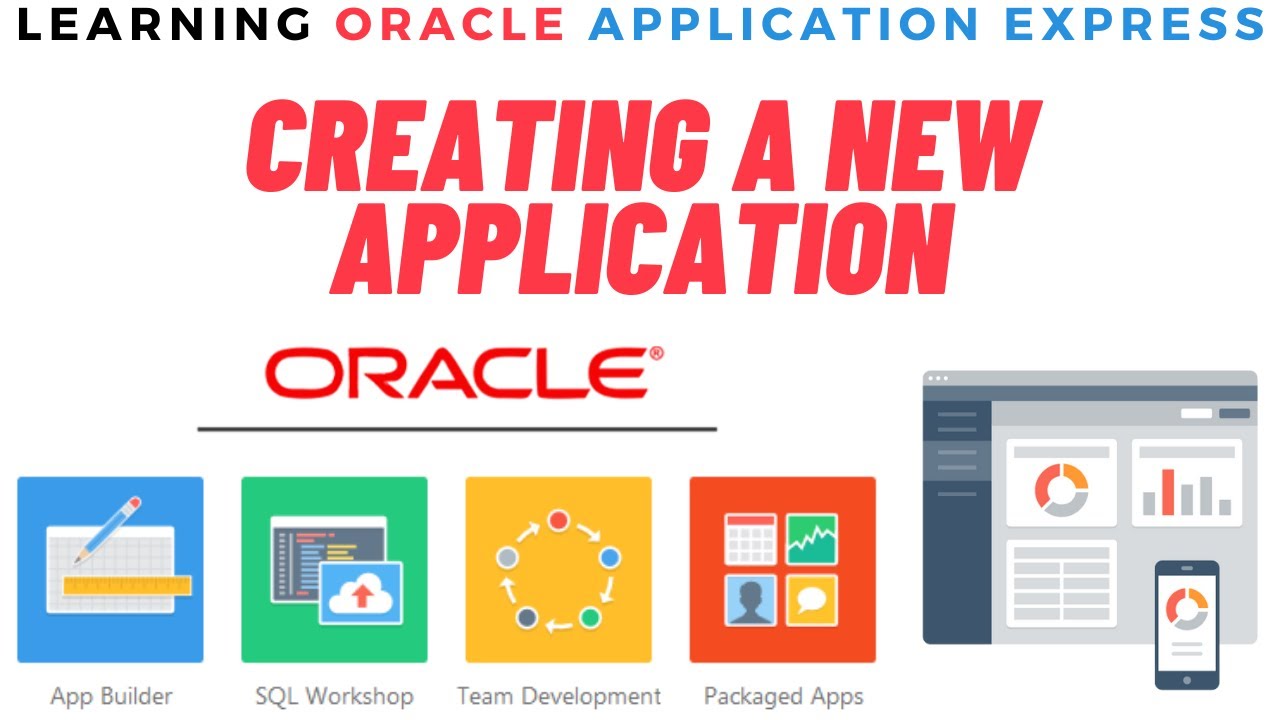 How to Create New Application in Oracle Apex - How to use JavaScript  in Oracle Apex