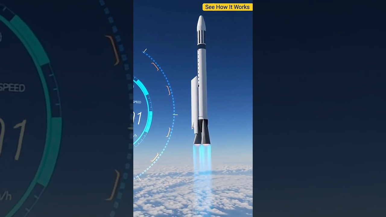 Rocket Launch Stages Explained: The Science of Satellite Orbit Insertion | See How It Works