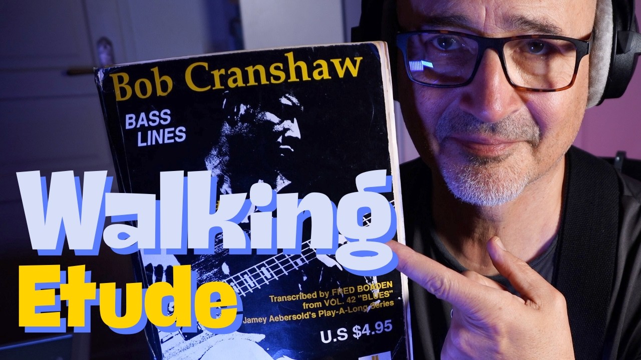 Etude de Walkingbass (Blues en E) Série Aebersold vol 42