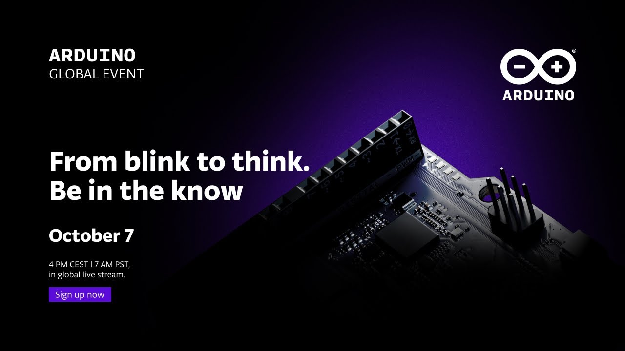 Arduino Global Event - From Blink to Think