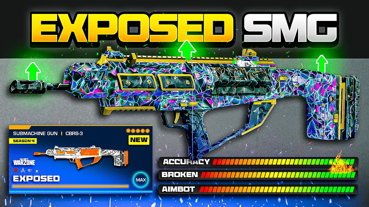 the BEST *BROKEN* META LOADOUT in Warzone after the NEW UPDATE! (BUFFED CBRS 3 Setup)