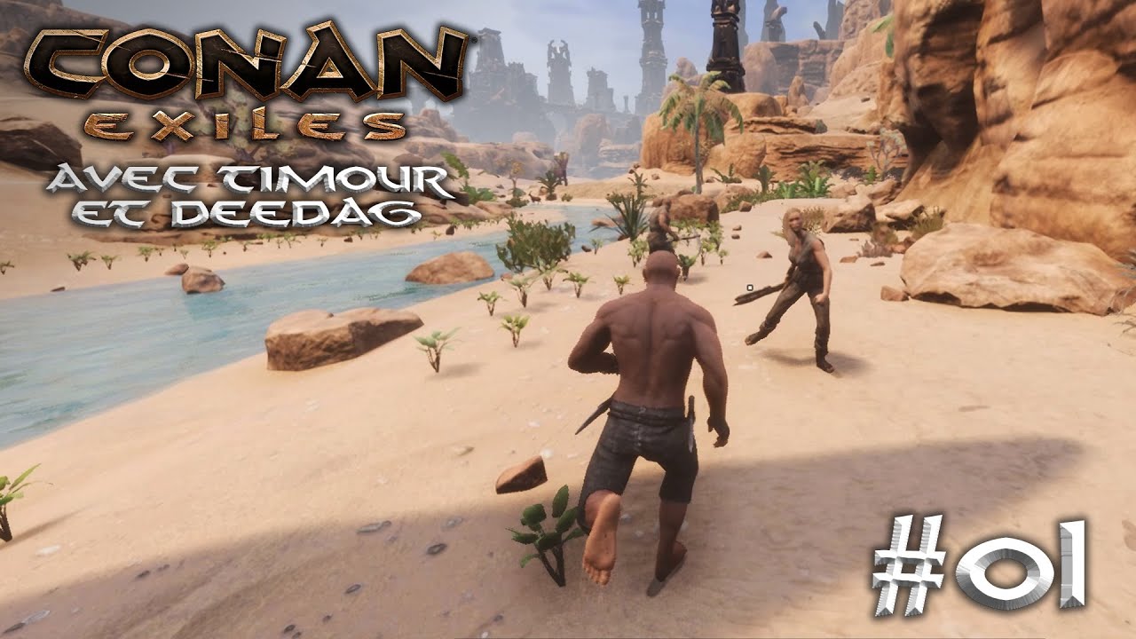 Conan Exiles #1 : Les nouveaux barbares | En coop avec @TimourGaming et @deedag7331