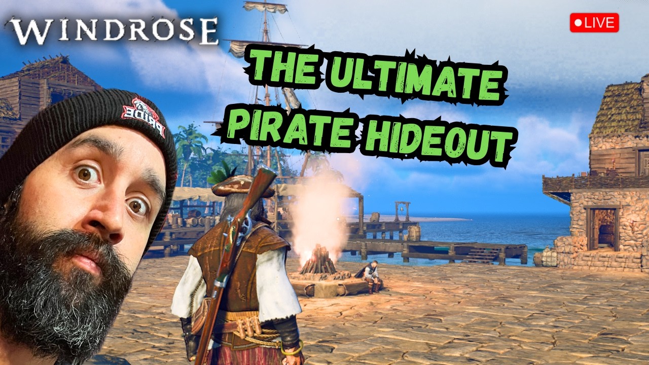 🔴 The Best Pirate Base Build Yet? Windrose Lighthouse Project - Part 3