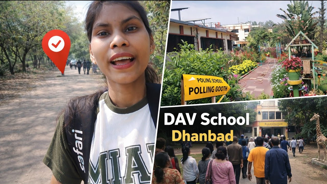 Koylanagar DAV Ground Dhanbad 🗳️| Voting Journey |Mera Voting Experience 2026