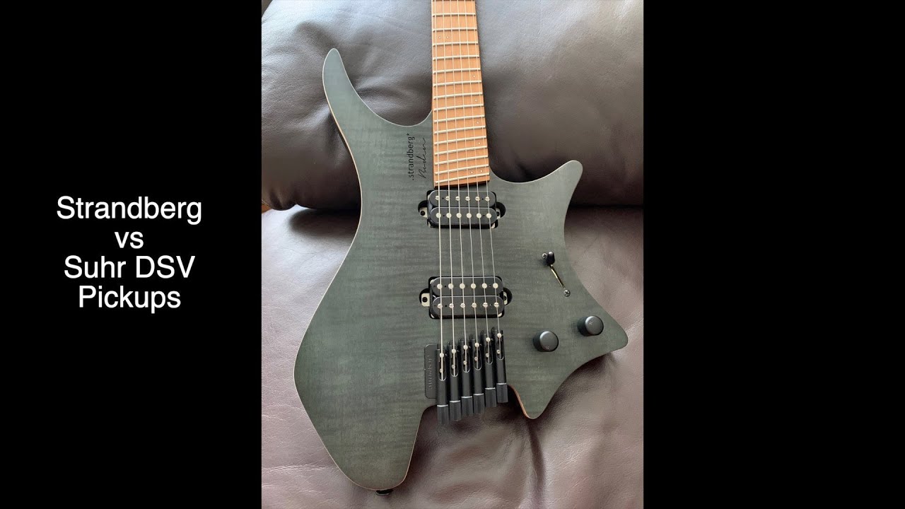 Strandberg vs Suhr DSV pickups