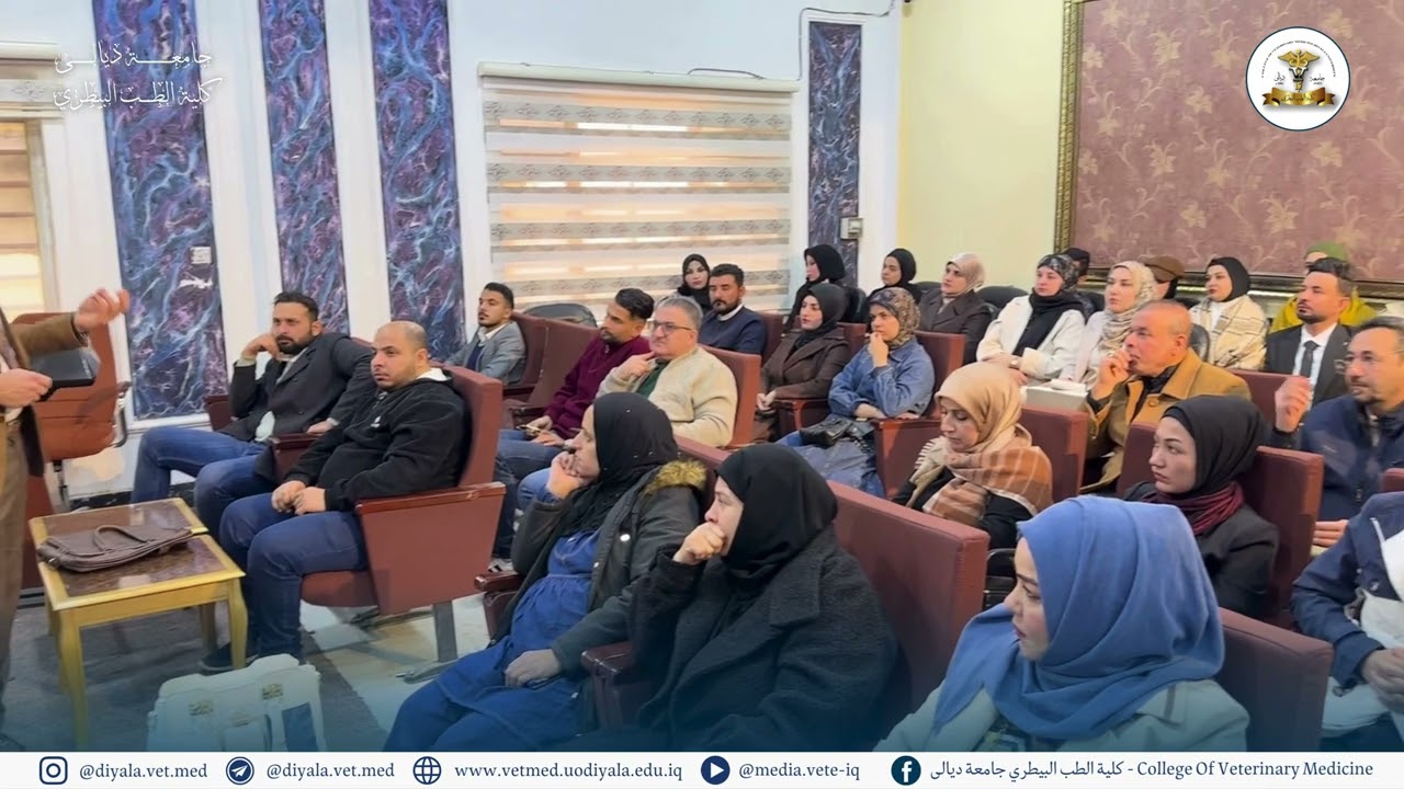 بالفيديو: كلية الطب البيطري تقيم ورشة عمل حول كيفية ادارة الوقت في السنة البحثية