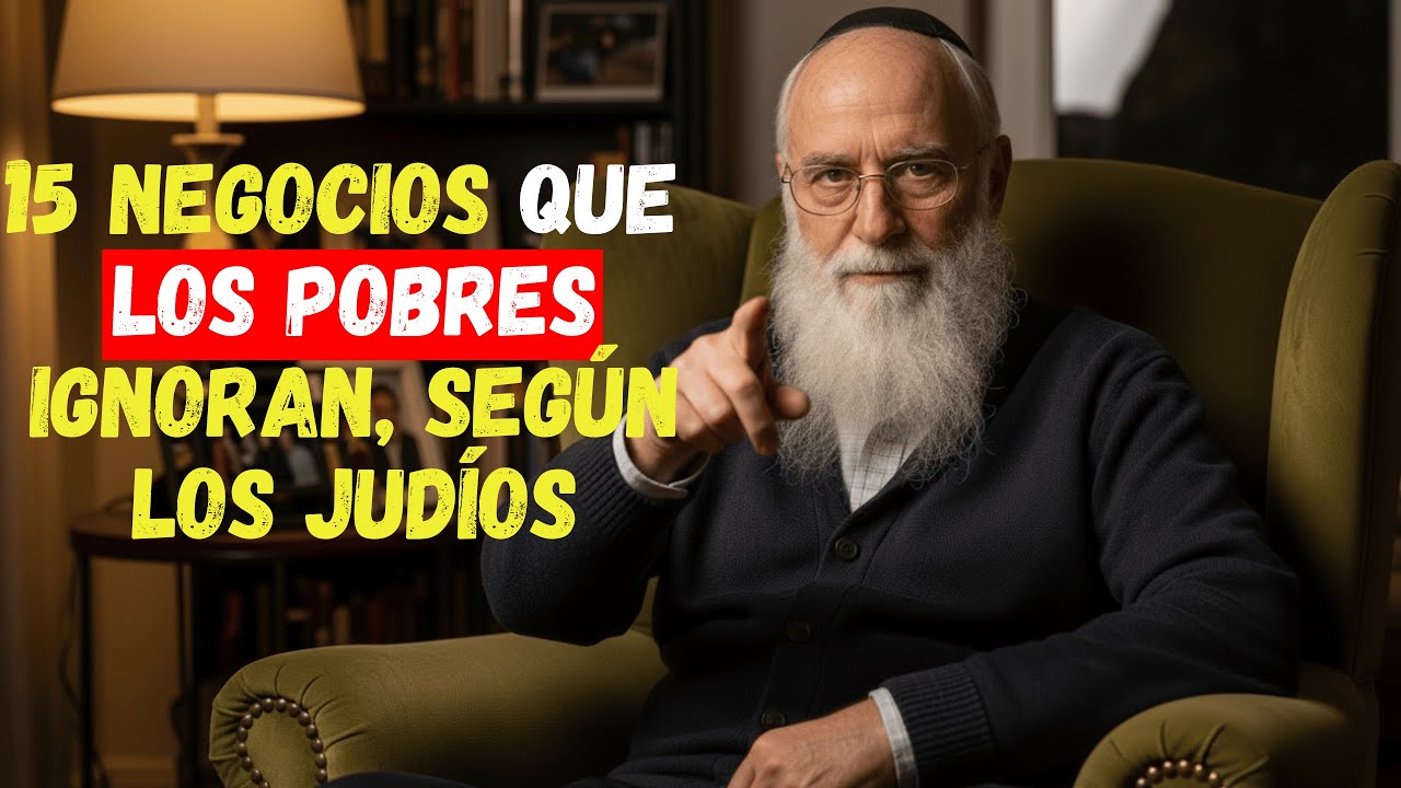 RABBI ENSEÑA: El secreto oculto de 15 negocios para hacer que el dinero fluya por sí solo MIENTRAS..