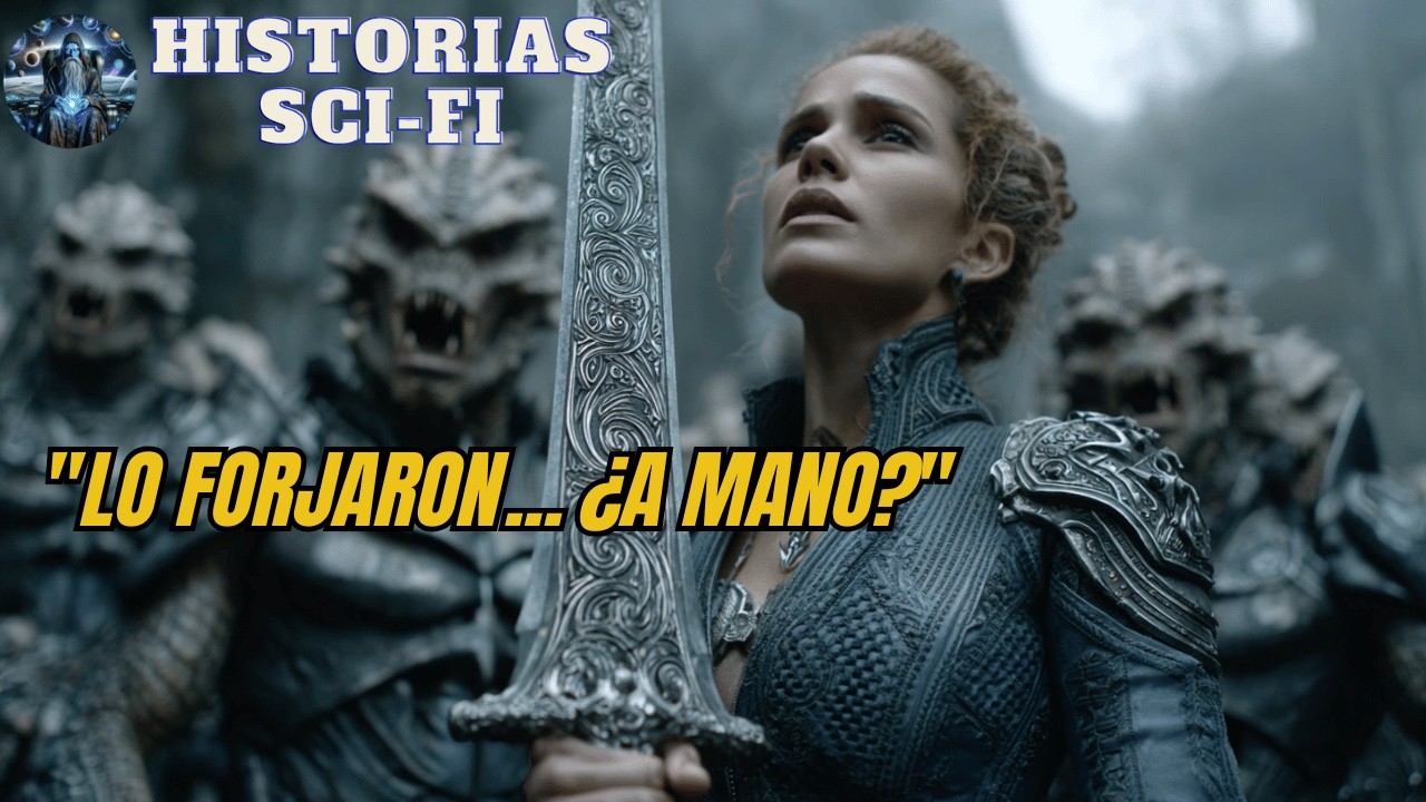 El alien lo llamó acero imposible. Ella sonrió: 