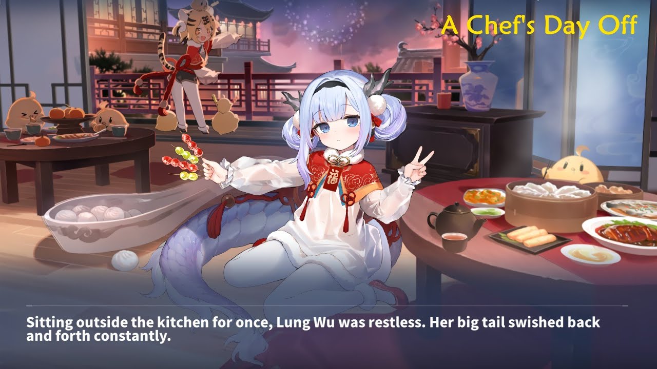 Azur Lane - Springtide Inn Online Random Encounter - A Chef's Day Off