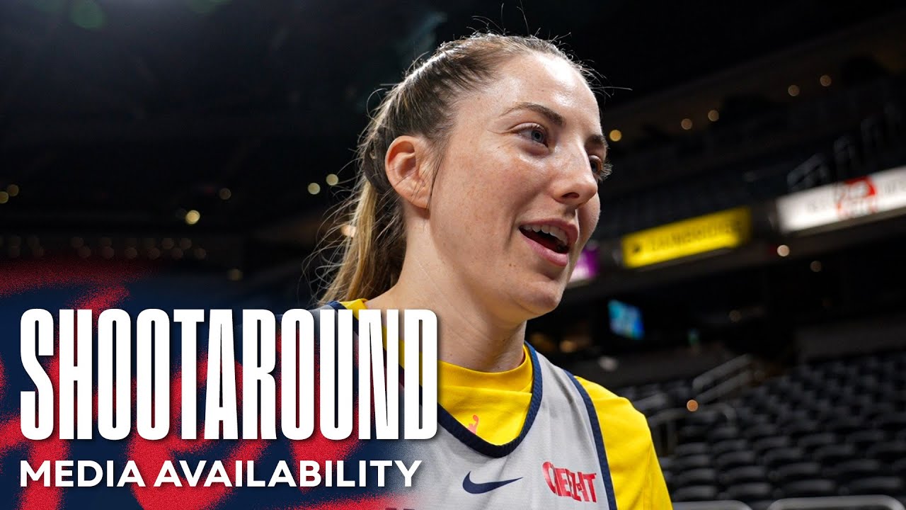 Indiana Fever Shootaround Media Availability (vs Washington Mystics) | June 19, 2024