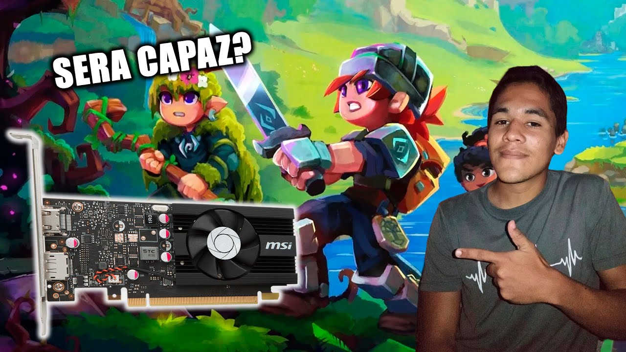 COMO VA HYTALE EN GRAFICA BUENA PERO MALA NVIDIA 1030 GT 2GB JUGABLE 👍