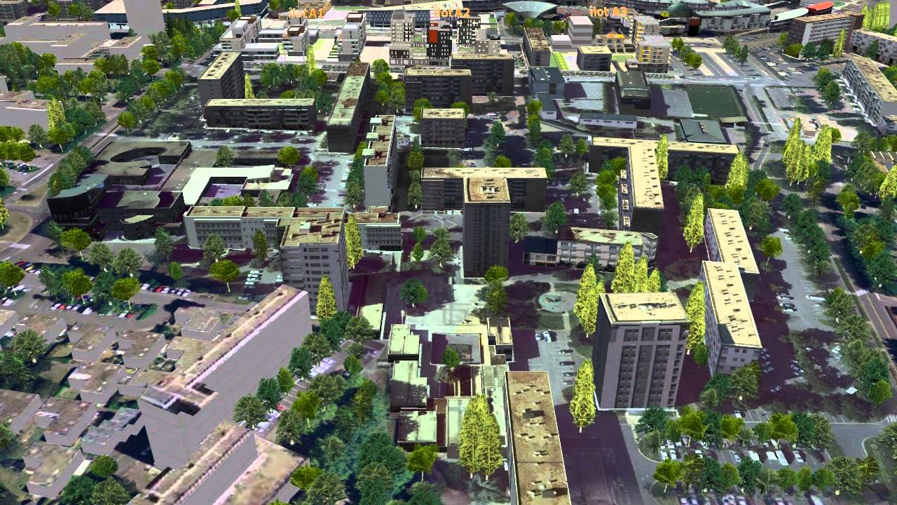Modélisation 3D Hérouville Saint-Clair