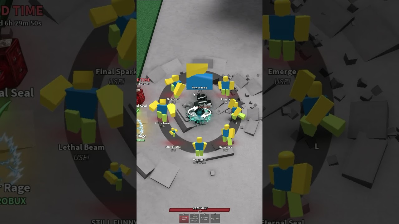 the new kill emote on tsb 🔥😥 | The Strongest Battlegrounds #roblox #tsb #gegr