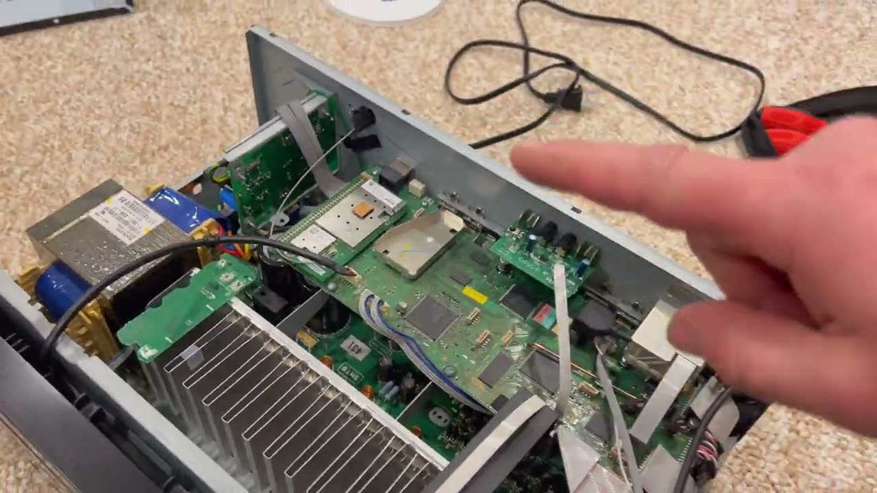 Attempting to Repair a Sony STR-DN1040 Receiver with No GUI