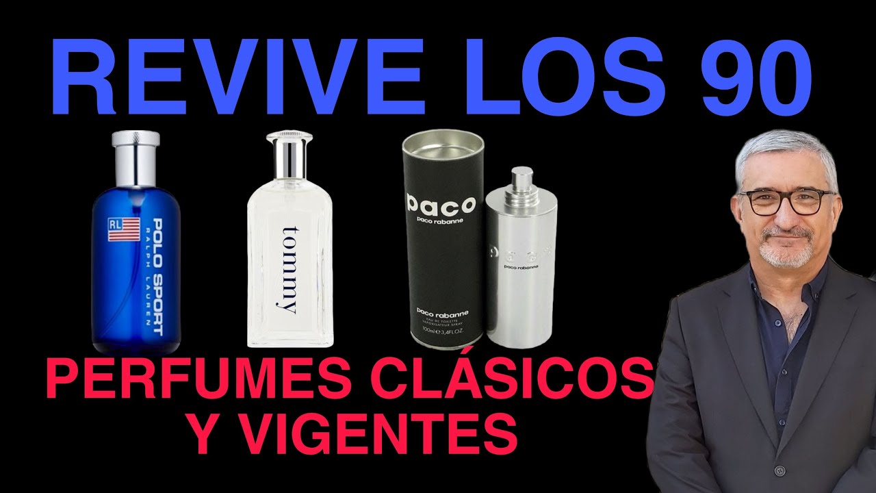 REVIVE O DESCUBRE LOS 90 CON ESTOS PERFUMES CLÁSICOS QUE SIGUEN VIGENTES