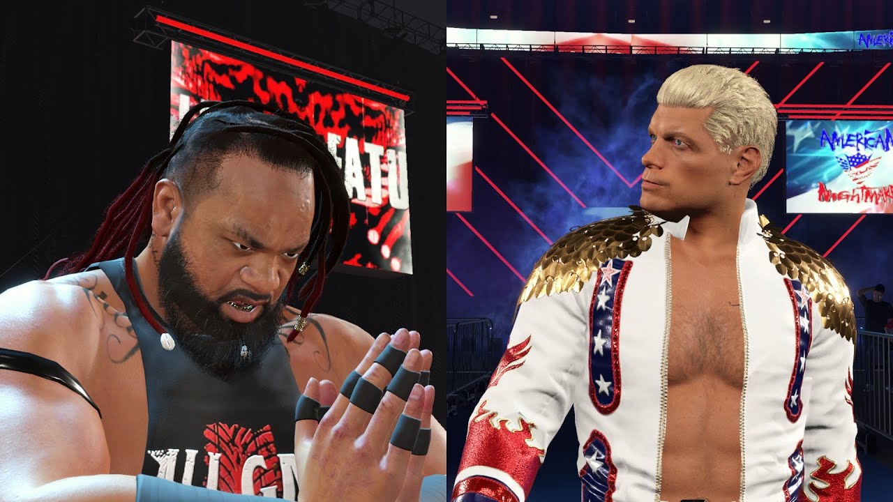 Can Jacob Fatu End the Nightmare? Cody Rhodes vs Jacob Fatu - WWE 2K25 Gameplay