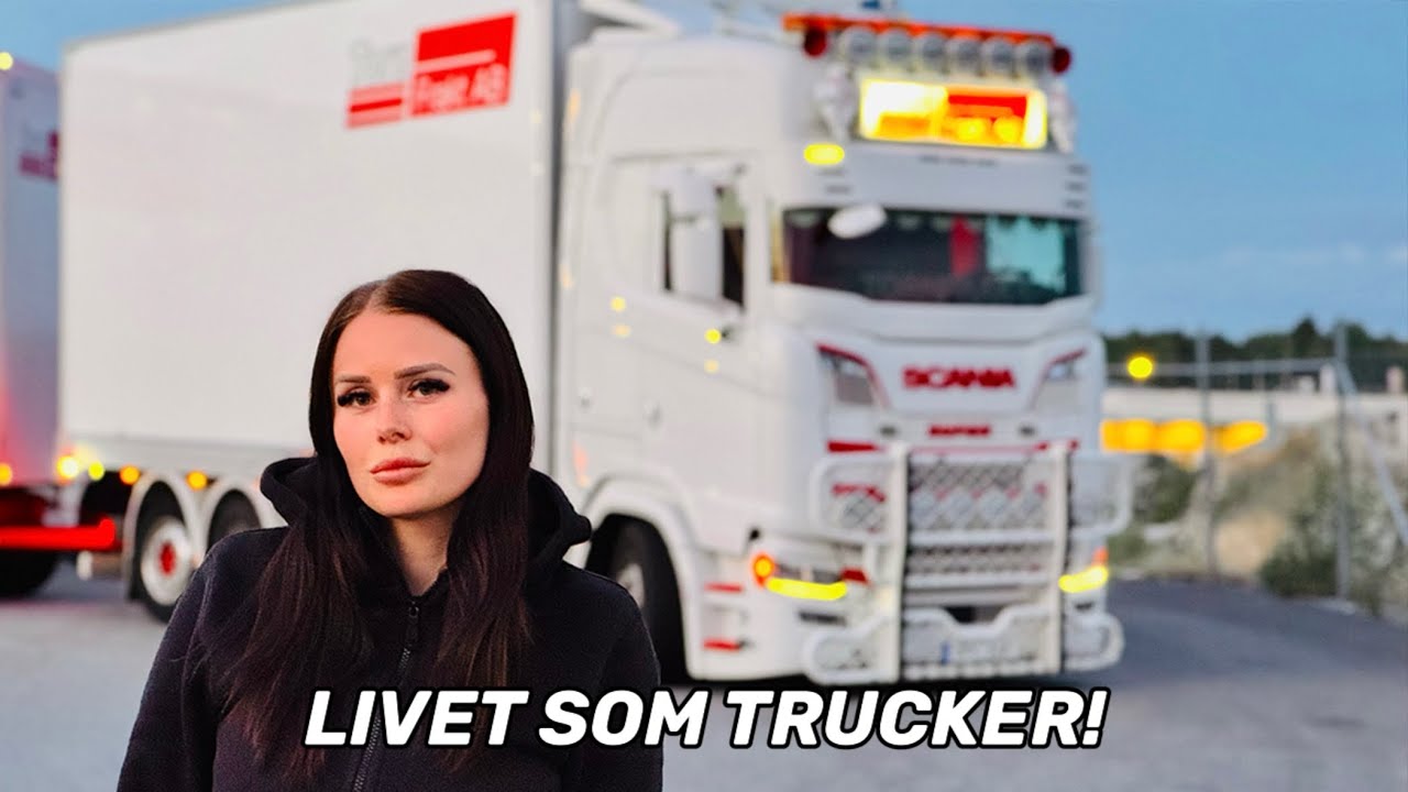 Wilma kör Stockholm - Skåne varje dag! 🚛