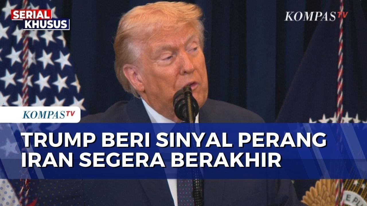Trump Klaim Perang Melawan Iran Akan Segera Berakhir | SAPA MALAM
