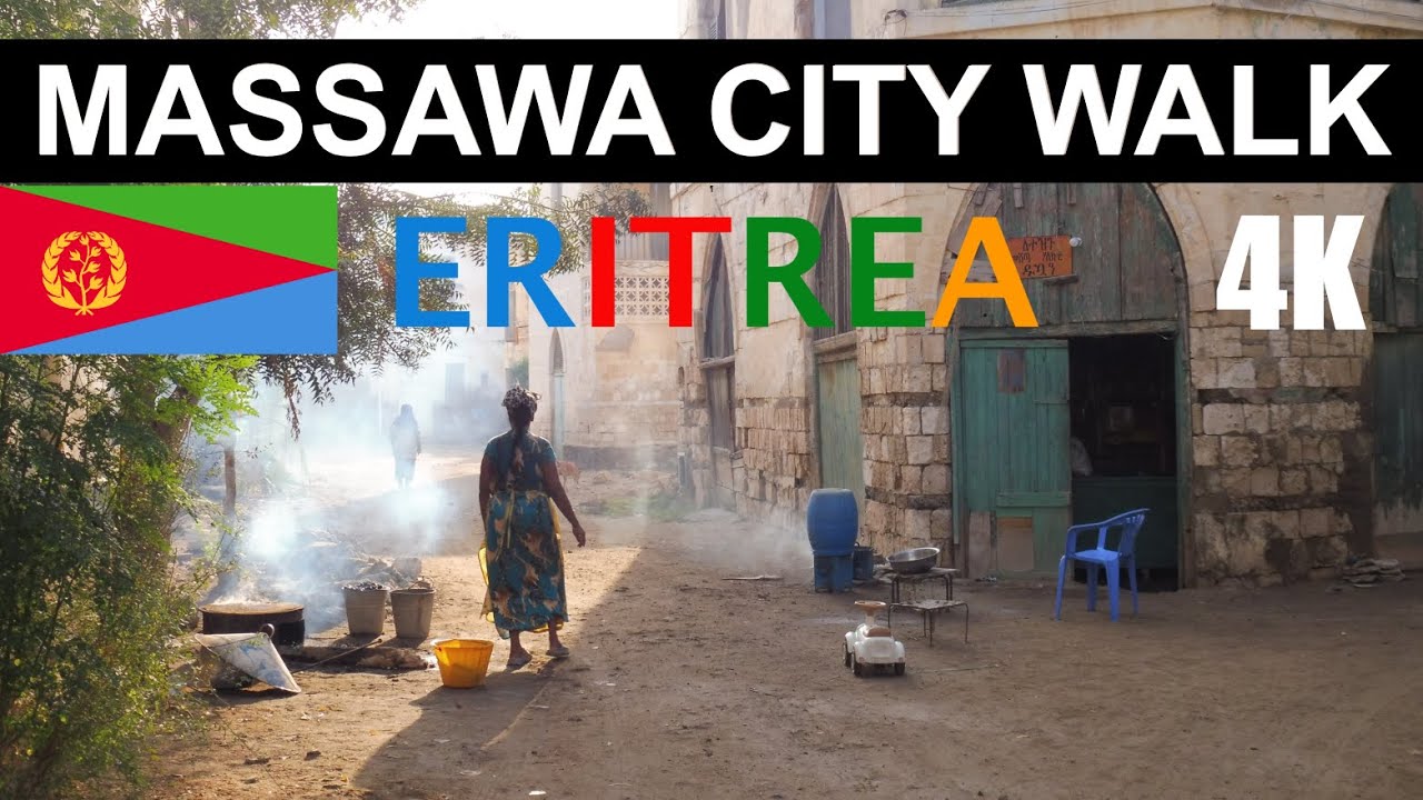 ERITREA Massawa city walk