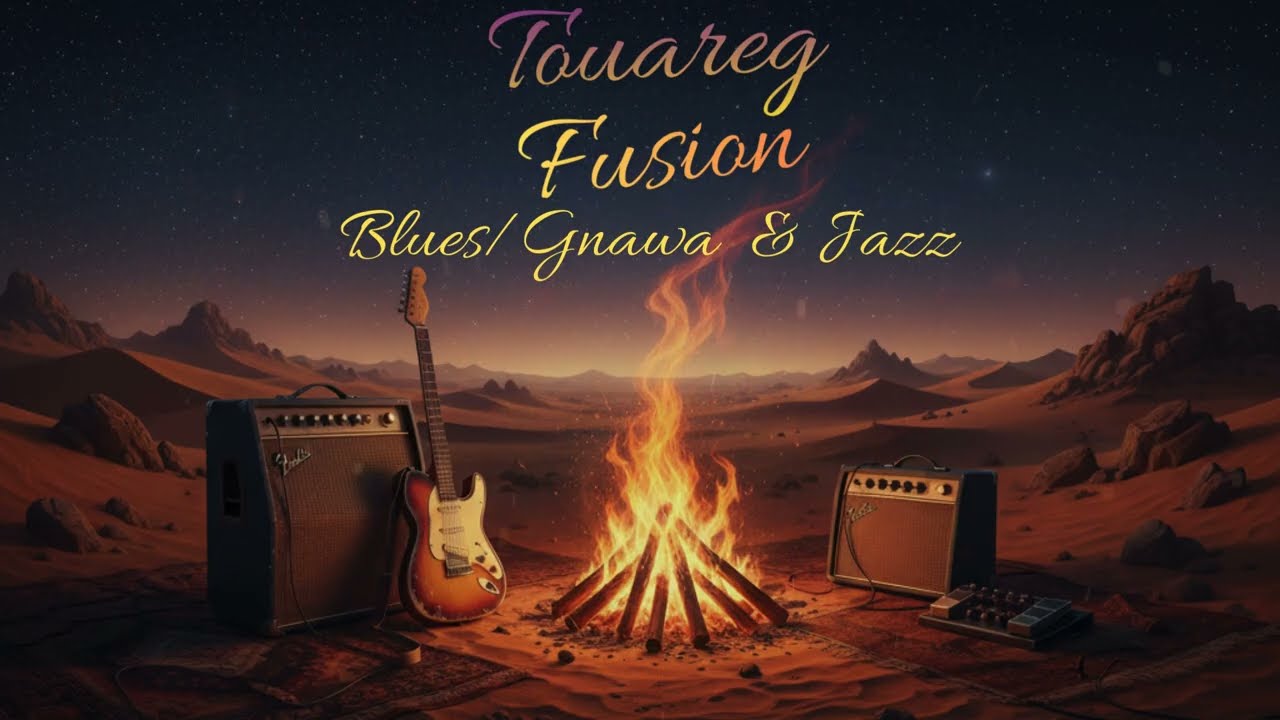 Sahara Soul Session : Blues, Gnawa & Jazz Fusion | The Desert Crossroads Playlist 🐪.