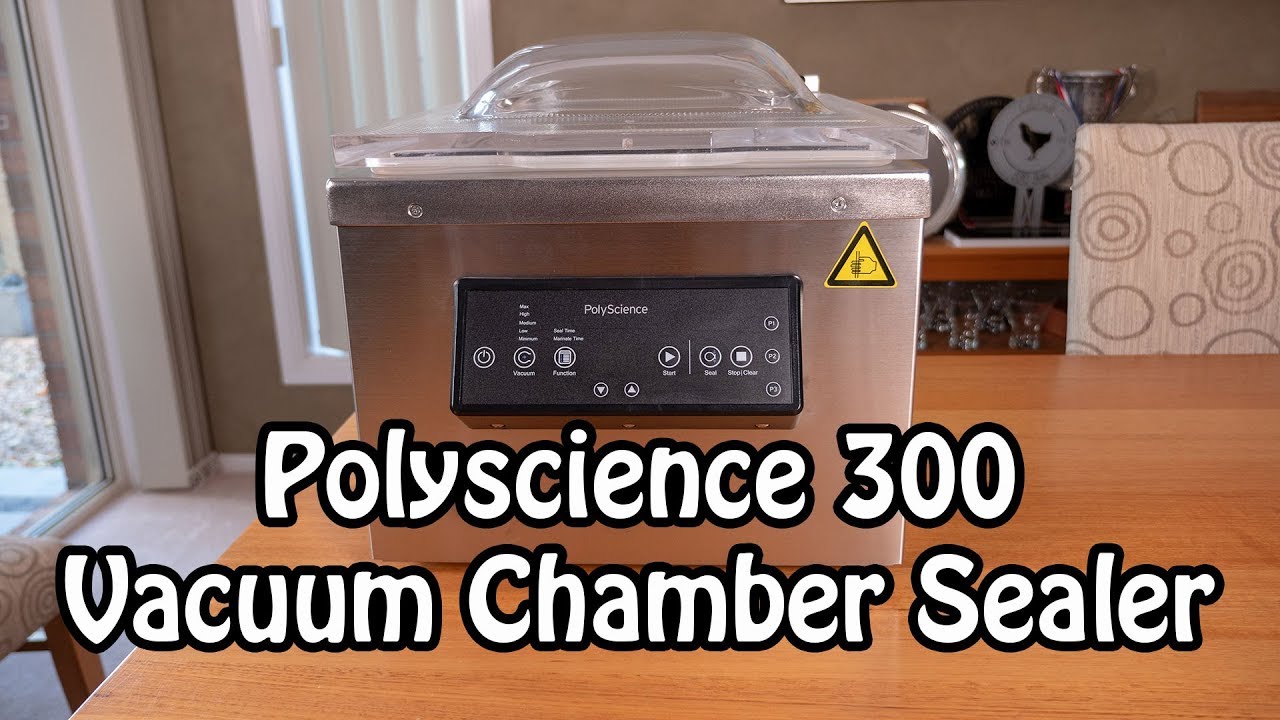 Polyscience 300 Chamber Vacuum Sealer Review & Vacuum Sealing Water!!! | 4k
