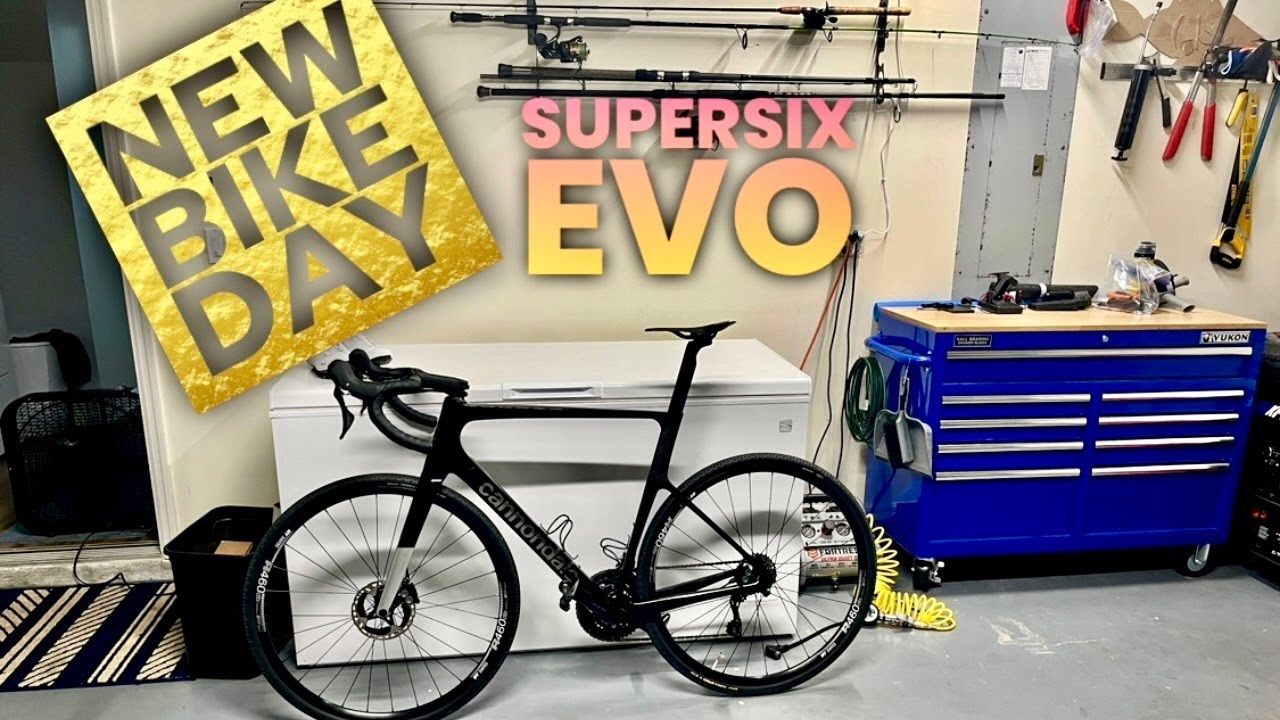 NEW BIKE DAY! Cannondale SuperSix Evo