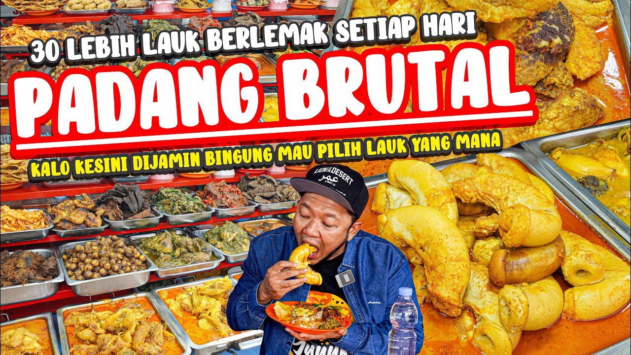 PERNAH NEMU UANG 100 JUTA TAPI GAK DI BAWA KABUR, NASI PADANG BRUTAL LAUKNYA BANYAK BANGET TIAP HARI