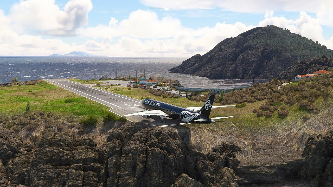Extreme Vertikal Takeoff B787 AIR NEW ZEALAND on Short Runways In The World's