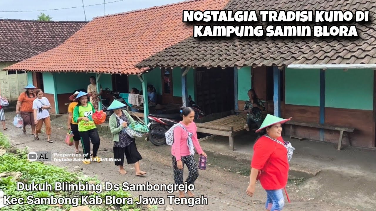 UYON UYON GAYENG NOSTALGIA TRADISI KUNO KAMPUNG SAMIN BLORA YANG MASIH BERTAHAN DI TAHUN 2025