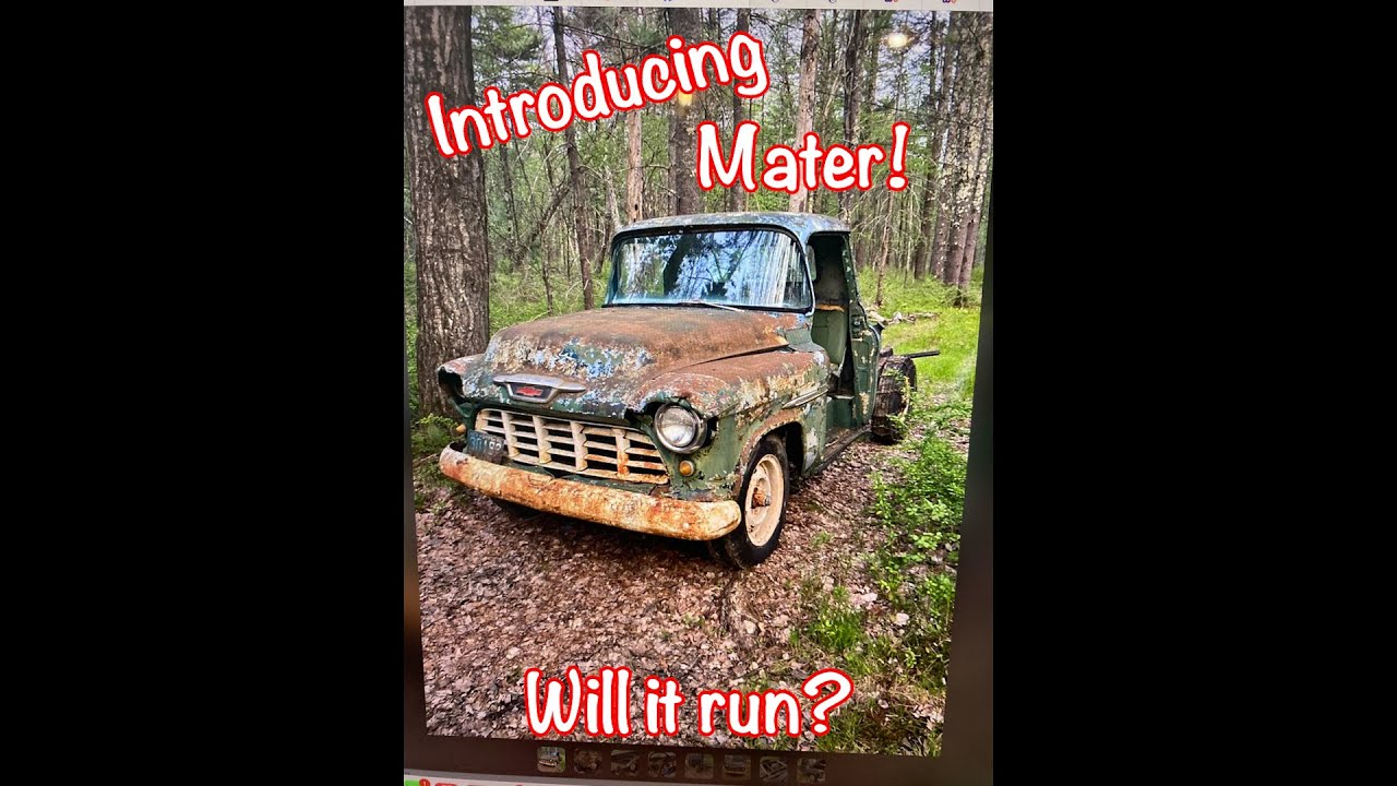 55 Chevy 3600 Truck. Will it run?