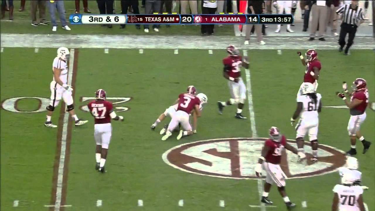 Ryan Swope vs Alabama 2012