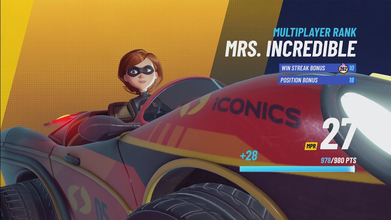 MRS. INCREDIBLE - RANK MATCH EPISODE 2 - Disney Speedstorm