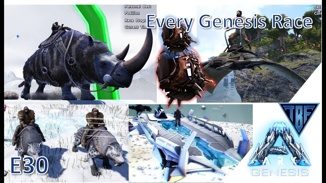 Ark Genesis E30 Every Race in Ark Genesis DLC! New Ark DLC - Ark Survival Evolved