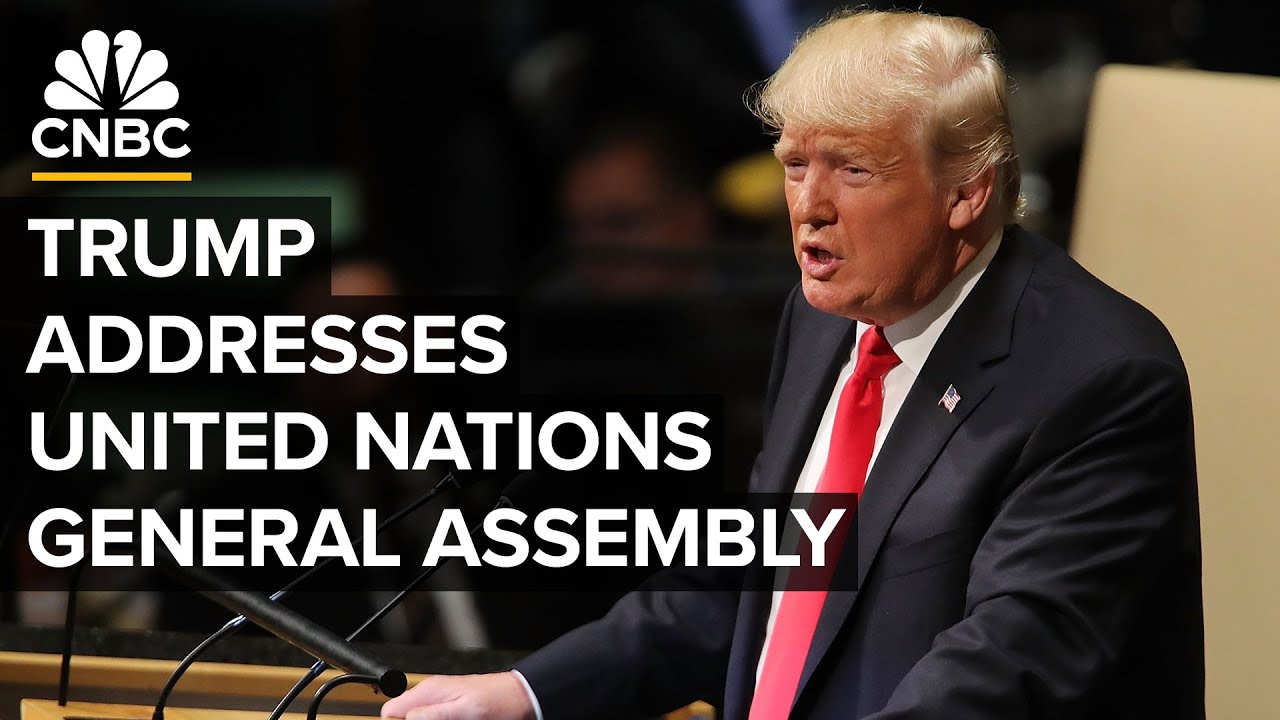 President Trump addresses the 80th session of the UN General Assembly — 9/23/2025