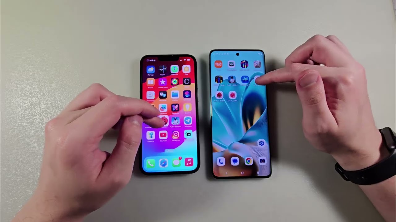 СРАВНЕНИЕ Motorola Edge 60 Fusion vs iPhone 13